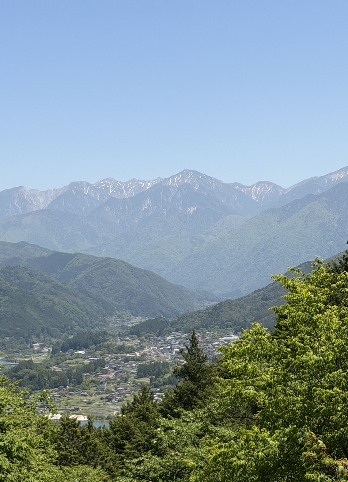 Clear stream near the Nakasendo Trail in Kiso Valley