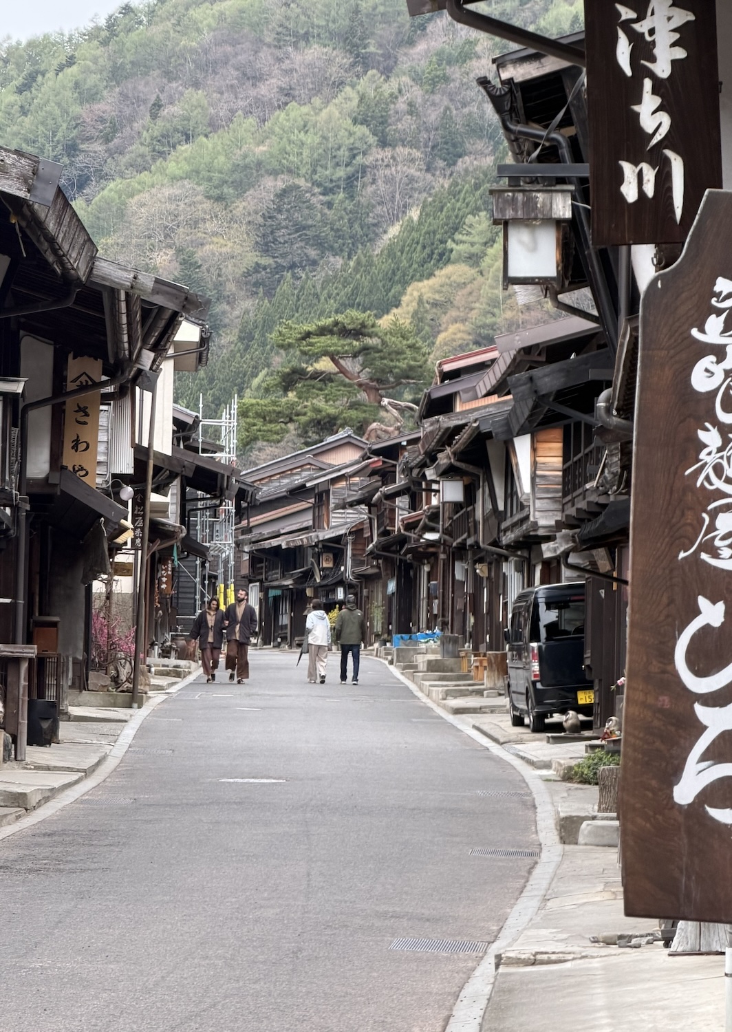 Narai-juku scenery