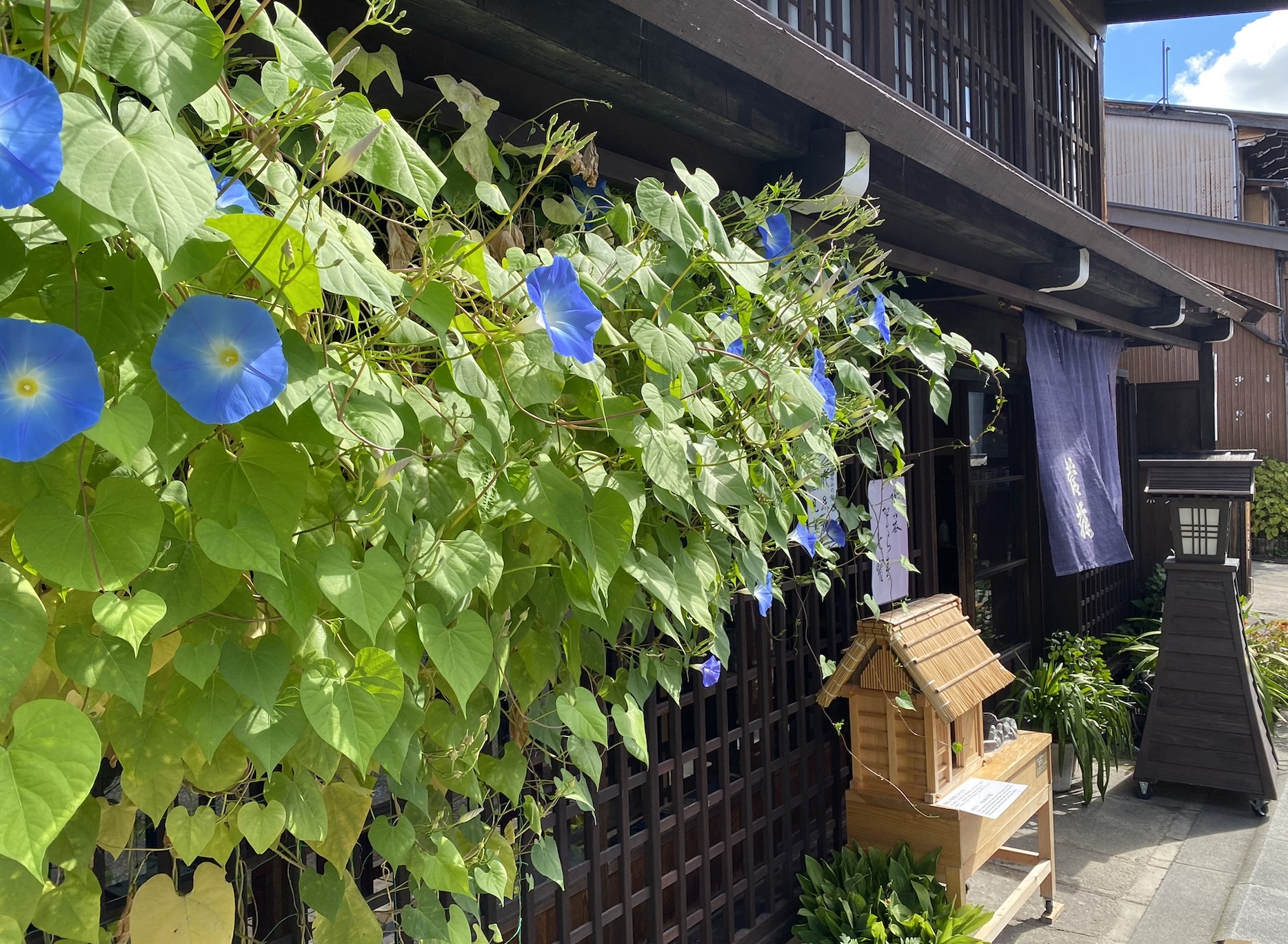 A preserved historic townscape in Central Japan